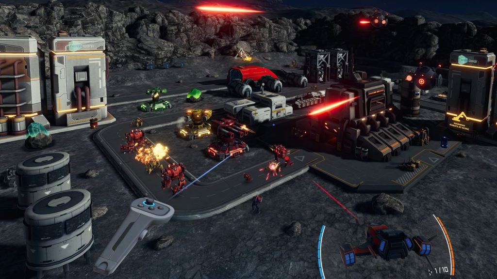 High-resolution PCVR version of IRON GUARD: Salvation showing realistic lighting and detailed environment