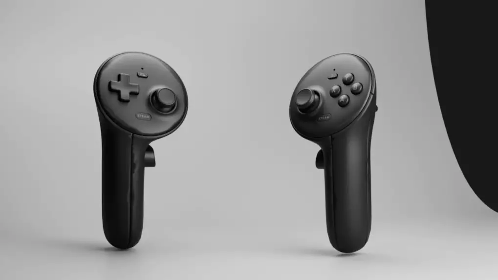 Valve Steam Frame headset controlers