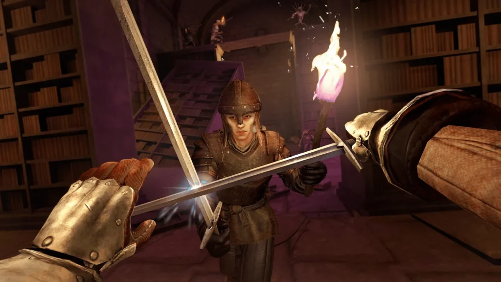 Reave: Limited Access quest interface in virtual reality