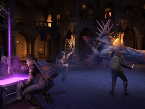 Reave: Limited Access VR dungeon combat on Meta Quest 3
