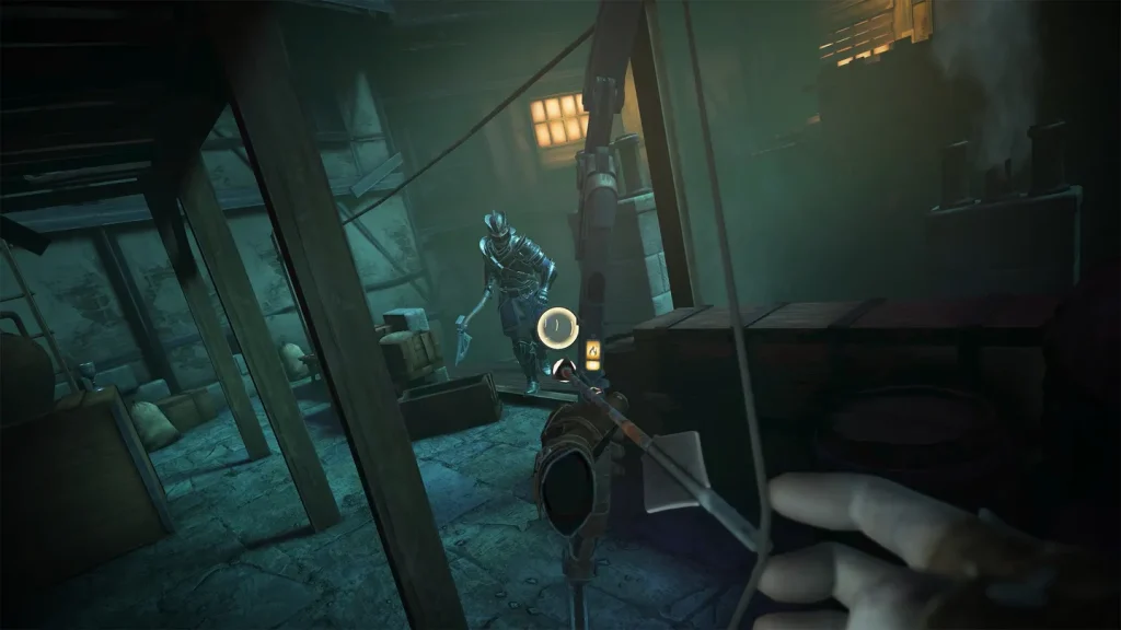 Thief VR: Legacy of Shadow stealth gameplay on Meta Quest 3 rooftop at night
