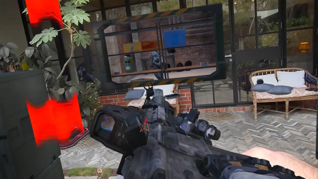 Stealth action sequence in Espire: MR Missions on Meta Quest 3 headset